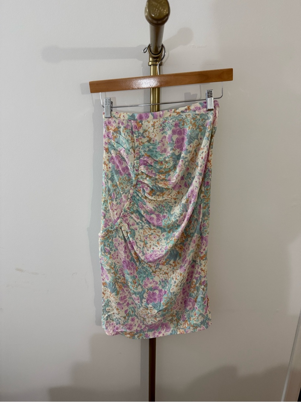 rouje ruched skirt fr34